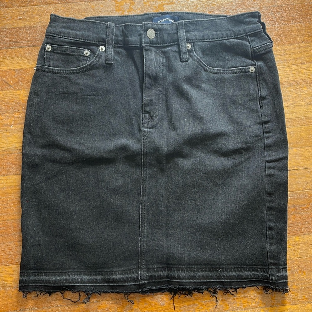 J. Crew Jean Skirt
